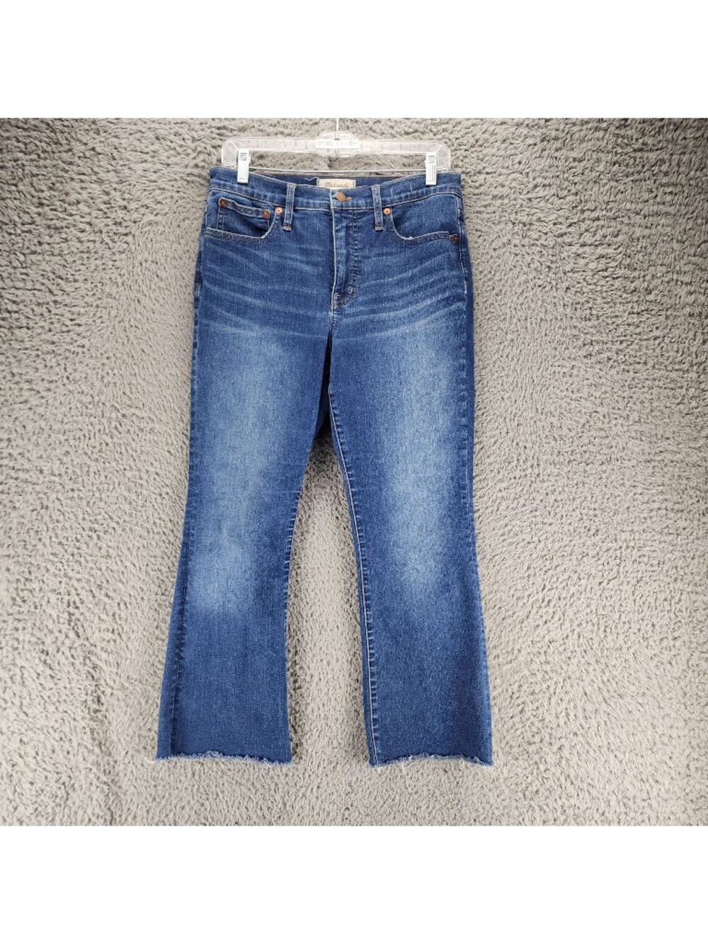 Madewell Jeans Womens 29 Blue Stretch Denim Cali Demi Boot *Read*